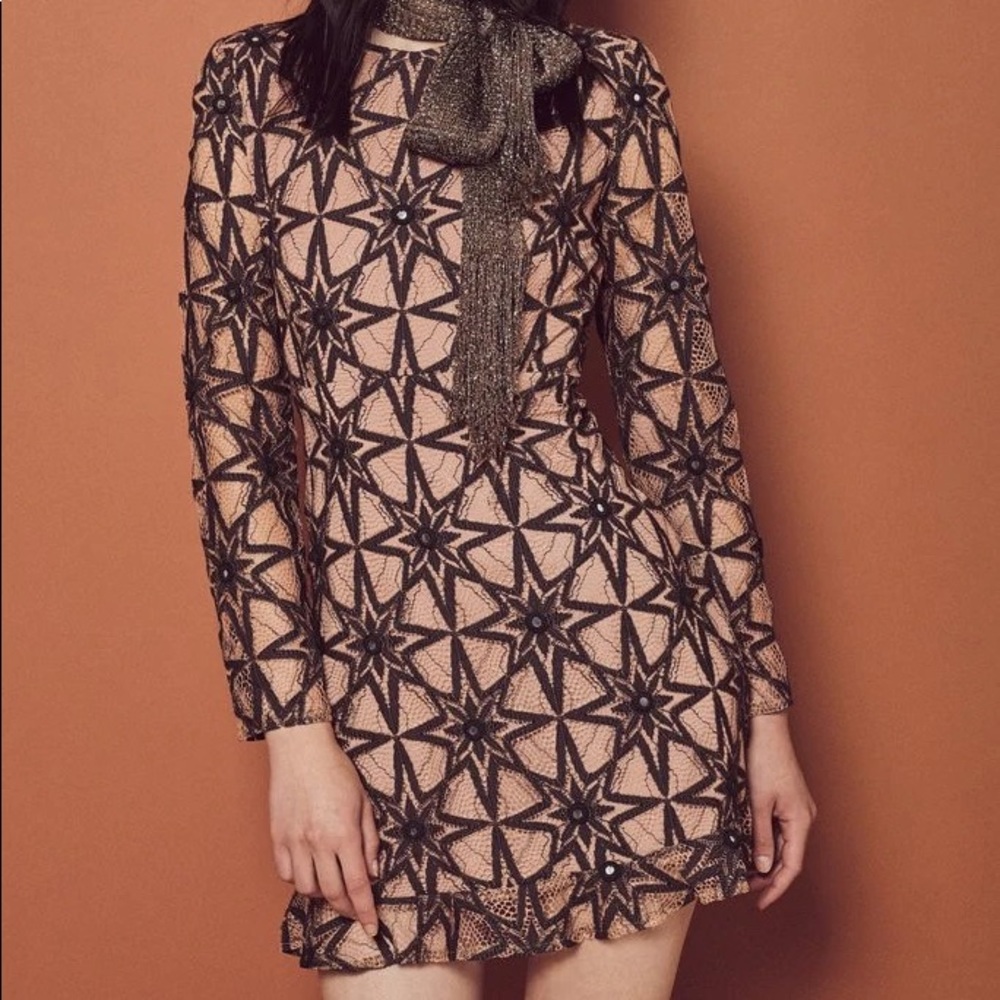 For Love and Lemons Metz Star Dress